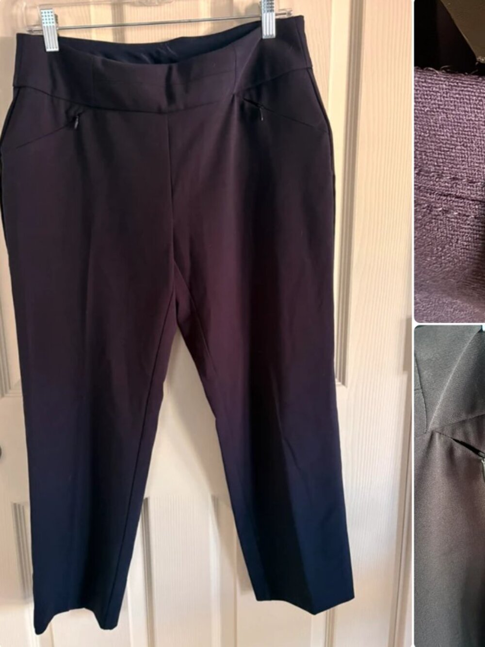 Investments Brand Womens Navy Dress Pant